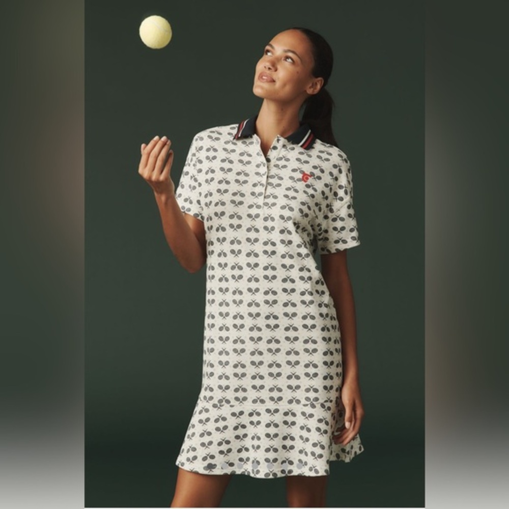 Tretorn x Anthropologie Flare Polo Mini Tennis Dress XS NWT